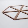 imageEkena Millwork WALW16X16X0375PENCH Pendleton 38quotT Decorative Fretwork Wall Panels 10 14quot W X 15 H CherryWalnut