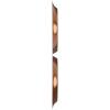 imageEkena Millwork WP12X12ADWH 11 78quotW x 11 78quotH Adonis EnduraWall Decorative 3D Wall Panel Covers 098 Sq FtBright Coat Copper