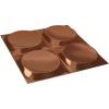 imageEkena Millwork WP12X12ADWH 11 78quotW x 11 78quotH Adonis EnduraWall Decorative 3D Wall Panel Covers 098 Sq FtBright Coat Copper