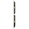imageEkena Millwork WP12X12ADWH 11 78quotW x 11 78quotH Adonis EnduraWall Decorative 3D Wall Panel Covers 098 Sq FtMetallic Charcoal