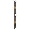 imageEkena Millwork WP12X12ADWH 11 78quotW x 11 78quotH Adonis EnduraWall Decorative 3D Wall Panel Covers 098 Sq FtMetallic Dark Bronze