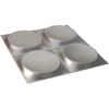 imageEkena Millwork WP12X12ADWH 11 78quotW x 11 78quotH Adonis EnduraWall Decorative 3D Wall Panel Covers 098 Sq FtMetallic Dark Steel