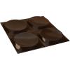 imageEkena Millwork WP12X12ADWH 11 78quotW x 11 78quotH Adonis EnduraWall Decorative 3D Wall Panel Covers 098 Sq FtTextured Metallic Mystic Brown