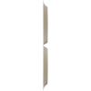 imageEkena Millwork WP12X12ADWH 11 78quotW x 11 78quotH Adonis EnduraWall Decorative 3D Wall Panel Covers 098 Sq FtUltraCover Satin Blossom White