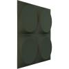 imageEkena Millwork WP12X12ADWH 11 78quotW x 11 78quotH Adonis EnduraWall Decorative 3D Wall Panel Covers 098 Sq FtUltraCover Satin Hunt Club Green