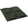 imageEkena Millwork WP12X12ADWH 11 78quotW x 11 78quotH Adonis EnduraWall Decorative 3D Wall Panel Covers 098 Sq FtUltraCover Satin Hunt Club Green