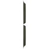 imageEkena Millwork WP12X12ADWH 11 78quotW x 11 78quotH Adonis EnduraWall Decorative 3D Wall Panel Covers 098 Sq FtUltraCover Satin Hunt Club Green