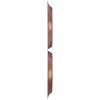 imageEkena Millwork WP12X12ADWH 11 78quotW x 11 78quotH Adonis EnduraWall Decorative 3D Wall Panel Covers 098 Sq FtUniversal Pearl Metallic Champagne Pink