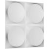 imageEkena Millwork WP12X12ADWH 11 78quotW x 11 78quotH Adonis EnduraWall Decorative 3D Wall Panel Covers 098 Sq FtWhite