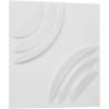 imageEkena Millwork WP12X12ARWH 11 78quotW x 11 78quotH Artisan EnduraWall Decorative 3D Wall Panel Covers 098 Sq Ft