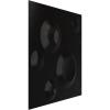 imageEkena Millwork WP12X12COWH 11 78quotW x 11 78quotH Cole EnduraWall Decorative 3D Wall Panel Covers 098 Sq Ft  WhiteTextured Metallic Galaxy