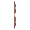 imageEkena Millwork WP12X12HEWH 11 78quotW x 11 78quotH Helene EnduraWall Decorative 3D Wall Panel Covers 098 Sq Ft  WhiteChampagne Pink