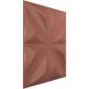 imageEkena Millwork WP12X12HEWH 11 78quotW x 11 78quotH Helene EnduraWall Decorative 3D Wall Panel Covers 098 Sq Ft  WhiteChampagne Pink