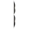 imageEkena Millwork WP12X12HEWH 11 78quotW x 11 78quotH Helene EnduraWall Decorative 3D Wall Panel Covers 098 Sq Ft  WhiteCharcoal