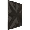 imageEkena Millwork WP12X12HEWH 11 78quotW x 11 78quotH Helene EnduraWall Decorative 3D Wall Panel Covers 098 Sq Ft  WhiteCharcoal