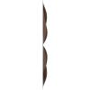 imageEkena Millwork WP12X12HEWH 11 78quotW x 11 78quotH Helene EnduraWall Decorative 3D Wall Panel Covers 098 Sq Ft  WhiteDark Copper