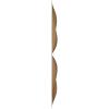 imageEkena Millwork WP12X12HEWH 11 78quotW x 11 78quotH Helene EnduraWall Decorative 3D Wall Panel Covers 098 Sq Ft  WhiteGold
