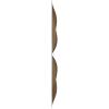imageEkena Millwork WP12X12HEWH 11 78quotW x 11 78quotH Helene EnduraWall Decorative 3D Wall Panel Covers 098 Sq Ft  WhiteGold Rush