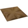 imageEkena Millwork WP12X12HEWH 11 78quotW x 11 78quotH Helene EnduraWall Decorative 3D Wall Panel Covers 098 Sq Ft  WhiteGold Rush