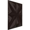 imageEkena Millwork WP12X12HEWH 11 78quotW x 11 78quotH Helene EnduraWall Decorative 3D Wall Panel Covers 098 Sq Ft  WhiteMetallic Rust Mist