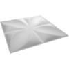 imageEkena Millwork WP12X12HEWHCASE10 11 78quotW x 11 78quotH Helene EnduraWall Decorative 3D Wall Panel Covers 979 Sq Ft 10PK