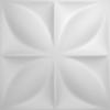 imageEkena Millwork WP12X12HEWHCASE10 11 78quotW x 11 78quotH Helene EnduraWall Decorative 3D Wall Panel Covers 979 Sq Ft 10PK