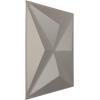imageEkena Millwork WP12X12KEWHCASE50 11 78quotW x 11 78quotH Kent EnduraWall Decorative 3D Wall Panel Covers 4896 Sq Ft 50PKAluminum