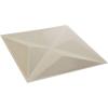 imageEkena Millwork WP12X12KEWHCASE50 11 78quotW x 11 78quotH Kent EnduraWall Decorative 3D Wall Panel Covers 4896 Sq Ft 50PKMetalic Pearl Mist