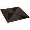 imageEkena Millwork WP12X12KEWHCASE50 11 78quotW x 11 78quotH Kent EnduraWall Decorative 3D Wall Panel Covers 4896 Sq Ft 50PKMetallic Rust Mist
