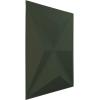imageEkena Millwork WP12X12KEWHCASE50 11 78quotW x 11 78quotH Kent EnduraWall Decorative 3D Wall Panel Covers 4896 Sq Ft 50PKSatin Hunt Club Green
