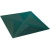 imageEkena Millwork WP12X12KEWHCASE50 11 78quotW x 11 78quotH Kent EnduraWall Decorative 3D Wall Panel Covers 4896 Sq Ft 50PKSatin Lagoon