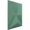 imageEkena Millwork WP12X12KEWHCASE50 11 78quotW x 11 78quotH Kent EnduraWall Decorative 3D Wall Panel Covers 4896 Sq Ft 50PKSea Mist