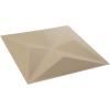 imageEkena Millwork WP12X12KEWHCASE50 11 78quotW x 11 78quotH Kent EnduraWall Decorative 3D Wall Panel Covers 4896 Sq Ft 50PKSmokey Beige