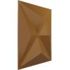 imageEkena Millwork WP12X12KEWHCASE50 11 78quotW x 11 78quotH Kent EnduraWall Decorative 3D Wall Panel Covers 4896 Sq Ft 50PKVintage Gold