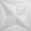 imageEkena Millwork WP12X12KEWHCASE50 11 78quotW x 11 78quotH Kent EnduraWall Decorative 3D Wall Panel Covers 4896 Sq Ft 50PKWhite