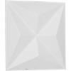 imageEkena Millwork WP12X12KEWHCASE50 11 78quotW x 11 78quotH Kent EnduraWall Decorative 3D Wall Panel Covers 4896 Sq Ft 50PKWhite