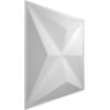 imageEkena Millwork WP12X12KEWHCASE50 11 78quotW x 11 78quotH Kent EnduraWall Decorative 3D Wall Panel Covers 4896 Sq Ft 50PKWhite
