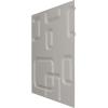 imageEkena Millwork WP12X12OSWH 11 78quotW x 11 78quotH Oslo EnduraWall Decorative 3D Wall Panel Covers 098 Sq FtCopper