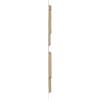 imageEkena Millwork WP12X12OSWH 11 78quotW x 11 78quotH Oslo EnduraWall Decorative 3D Wall Panel Covers 098 Sq FtSmokey Beige