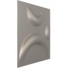 imageEkena Millwork WP12X12SEWH 11 78quotW x 11 78quotH Seville EnduraWall Decorative 3D Wall Panel Covers 098 Sq FtAluminum