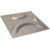 imageEkena Millwork WP12X12SEWH 11 78quotW x 11 78quotH Seville EnduraWall Decorative 3D Wall Panel Covers 098 Sq FtAluminum