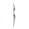 imageEkena Millwork WP12X12SEWH 11 78quotW x 11 78quotH Seville EnduraWall Decorative 3D Wall Panel Covers 098 Sq FtBright Chrome