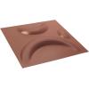 imageEkena Millwork WP12X12SEWH 11 78quotW x 11 78quotH Seville EnduraWall Decorative 3D Wall Panel Covers 098 Sq FtChampagne Pink