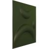 imageEkena Millwork WP12X12SEWH 11 78quotW x 11 78quotH Seville EnduraWall Decorative 3D Wall Panel Covers 098 Sq FtSatin Canyon Green