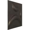 imageEkena Millwork WP12X12SEWH 11 78quotW x 11 78quotH Seville EnduraWall Decorative 3D Wall Panel Covers 098 Sq FtWeathered Steel