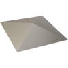 imageEkena Millwork WP12X12SKWH 11 78quotW x 11 78quotH Sellek EnduraWall Decorative 3D Wall Panel Covers 098 Sq FtAluminum
