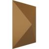 imageEkena Millwork WP12X12SKWH 11 78quotW x 11 78quotH Sellek EnduraWall Decorative 3D Wall Panel Covers 098 Sq FtGold