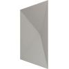 imageEkena Millwork WP12X12SKWH 11 78quotW x 11 78quotH Sellek EnduraWall Decorative 3D Wall Panel Covers 098 Sq FtMetallic Dark Bronze