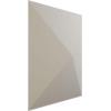 imageEkena Millwork WP12X12SKWH 11 78quotW x 11 78quotH Sellek EnduraWall Decorative 3D Wall Panel Covers 098 Sq FtSatin Blossom White