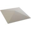 imageEkena Millwork WP12X12SKWH 11 78quotW x 11 78quotH Sellek EnduraWall Decorative 3D Wall Panel Covers 098 Sq FtSatin Blossom White